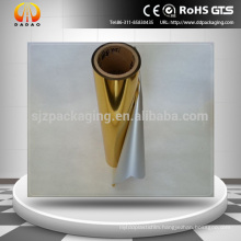 Gold Metallized PET Film for Laminating and Decorative